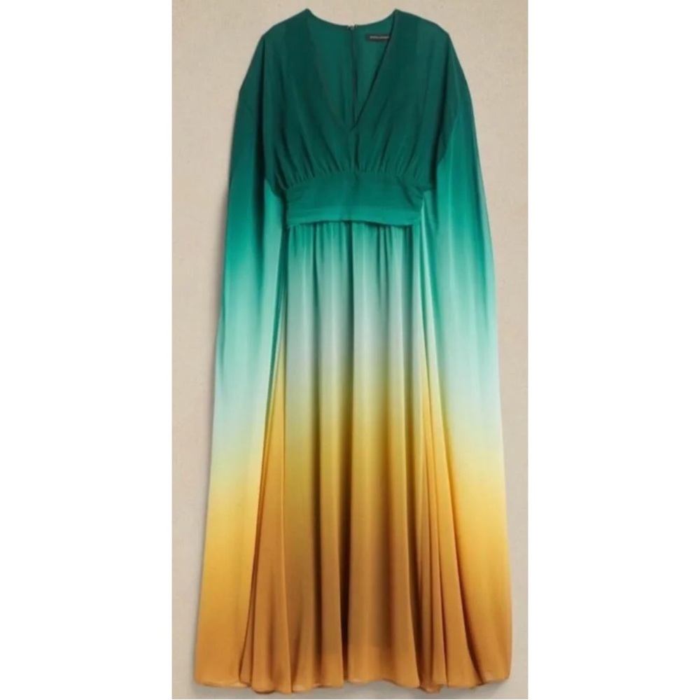 BANANA REPUBLIC ~Zela Chiffon Maxi Dress (NWT) - Picture 3 of 14